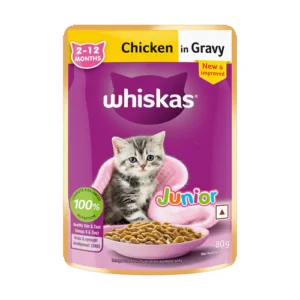Whiskas Kitten Chicken Gravy 14x80gm