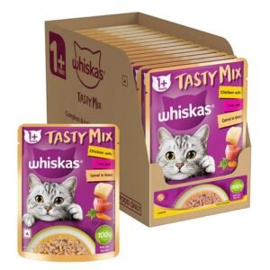 Whiskas Tasty Mix Chicken With Tuna & Adult 14x80gm
