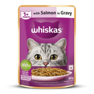Whiskas Adult Salmon Gravy 14x80gm