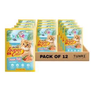 SuperCat Ocean Fish Kitten Gravy 12x85gm